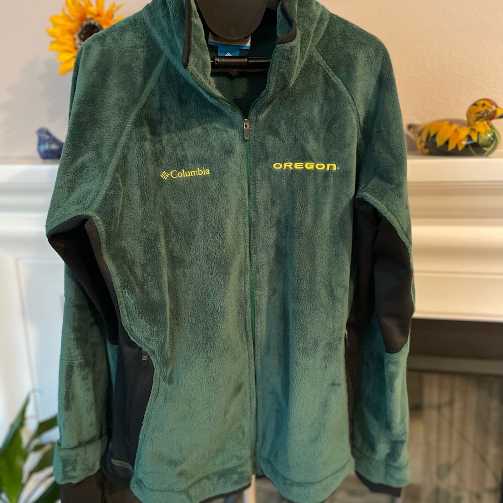 Columbia Forest Green Oregon Fleece